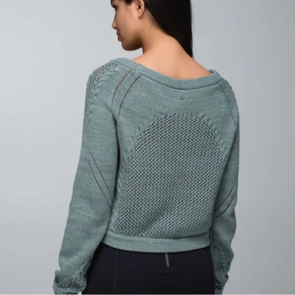 Lululemon Be Present Crop Sweater - Picture 2 of 5